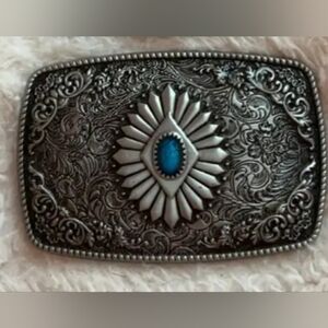 Beautiful new Western turquoise Belt Buckle
